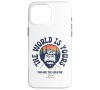 Carcasa para iPhone 16 Pro MAX Bob Ross The World Is Yours