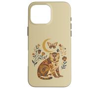 Carcasa para iPhone 16 Pro MAX Boho Celestial Baboon Moon Floral