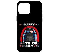 Carcasa para iPhone 16 Pro MAX Bombay Cat Happy 4th of July Patriotic American Cats Lovers