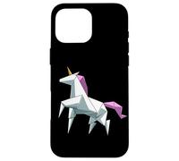 Carcasa para iPhone 16 Pro MAX Bonito Unicornio De Origami De Japón