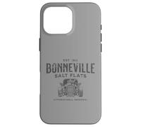 Carcasa para iPhone 16 Pro MAX Bonneville Salt Flats Utah diseño Envejecido