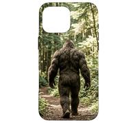 Carcasa para iPhone 16 Pro MAX Bosque Bigfoot Camino Oculto Cryptid Mystery Graphic