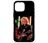 Carcasa para iPhone 16 Pro MAX Brian May Guitar Live Queen & Adam Lambert por Dick Barnatt