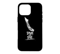 Carcasa para iPhone 16 Pro MAX Bucear O Morir Apnea Apnea Atletas Buceo