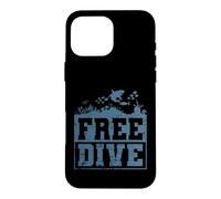 Carcasa para iPhone 16 Pro MAX Buceo en Apnea Buceo Libre en el Océano