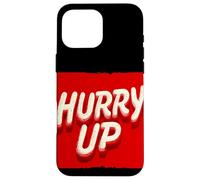 Carcasa para iPhone 16 Pro MAX Buen discurso de prisa para una Mirada Fresca