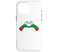 Carcasa para iPhone 16 Pro MAX Bulgaria Flag Bulgarian Heart