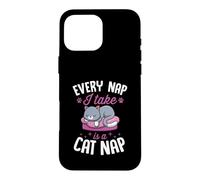 Carcasa para iPhone 16 Pro MAX Cada Siesta Que tomo es una Siesta de Gato