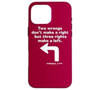 Carcasa para iPhone 16 Pro MAX Caddyshack Two Wrongs Don't Make a Right