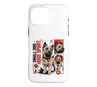Carcasa para iPhone 16 Pro MAX Cairn Terrier - Figura de Perro pequeño