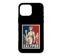 Carcasa para iPhone 16 Pro MAX Calypso mitología Griega Diosa del mar odisea Icono