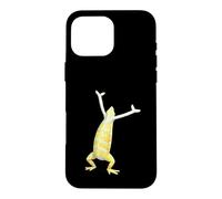 Carcasa para iPhone 16 Pro MAX Camiseta con Meme Praise The Lord Gecko - Funny Lizard Worship