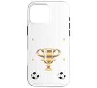 Carcasa para iPhone 16 Pro MAX Camiseta con Texto en inglés We Are The Champions