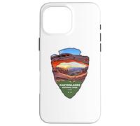 Carcasa para iPhone 16 Pro MAX Canyonlands National Park Mesa Arch Utah Punta de Flecha