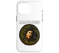 Carcasa para iPhone 16 Pro MAX Caravaggio Medusa Escudo Renacentista Mitología Griega Romana