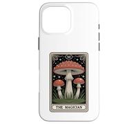 Carcasa para iPhone 16 Pro MAX Carta de Tarot Fly Agaric Amanita Muscaria Mushroom The Magician