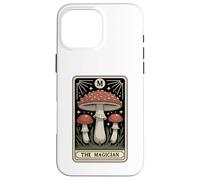 Carcasa para iPhone 16 Pro MAX Carta de Tarot Fly Agaric Amanita Muscaria Mushroom The Magician
