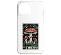 Carcasa para iPhone 16 Pro MAX Carta de Tarot Fly Agaric Amanita Muscaria Mushroom The Magician