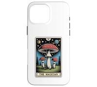 Carcasa para iPhone 16 Pro MAX Carta de Tarot Fly Agaric Amanita Muscaria Mushroom The Magician
