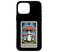 Carcasa para iPhone 16 Pro MAX Carta de Tarot Fly Agaric Amanita Muscaria Mushroom The Magician