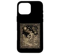 Carcasa para iPhone 16 Pro MAX Carta del Tarot Djinn Celestial Genio Desierto Mito