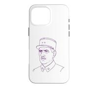 Carcasa para iPhone 16 Pro MAX Charles de Gaulle Dibujo