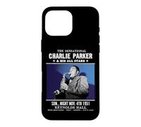 Carcasa para iPhone 16 Pro MAX Charlie Parker Reynolds Hall Filadelfia 1951