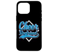 Carcasa para iPhone 16 Pro MAX Cheer Boyfriend Orgullosa Animadora BF Animadora Entrenador Fan