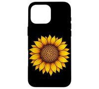 Carcasa para iPhone 16 Pro MAX Cheetah Leopard Print Girasol Floral Verano Estética