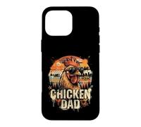 Carcasa para iPhone 16 Pro MAX Chicken Dad Fathers Day