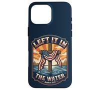 Carcasa para iPhone 16 Pro MAX Christian American Baptism Let It In The Water Matthew 28