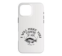 Carcasa para iPhone 16 Pro MAX Christian Fisherman, Te Haré Pescadores De Hombres, KJV