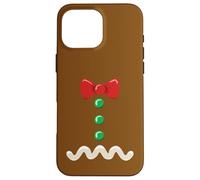 Carcasa para iPhone 16 Pro MAX Christmas Gingerbread Costume Kids Funny Christmas Holiday