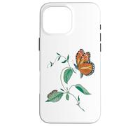 Carcasa para iPhone 16 Pro MAX Ciclo de metamorfosis de la Mariposa monarca