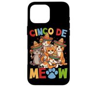 Carcasa para iPhone 16 Pro MAX Cinco De Meow