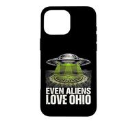Carcasa para iPhone 16 Pro MAX Círculo de Cosecha OVNI secuestro de Ohio