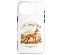 Carcasa para iPhone 16 Pro MAX Cirneco DELL ETNA Funny Siciliano Perro