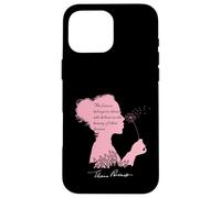 Carcasa para iPhone 16 Pro MAX Cita inspiradora de Eleanor Roosevelt con una Firma