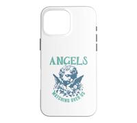 Carcasa para iPhone 16 Pro MAX Cita Protectora Espiritual de ángeles Que Nos vigilan