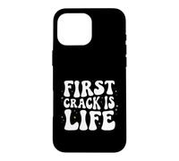 Carcasa para iPhone 16 Pro MAX Coffee Roaster First Crack Is Life Retro Roasting Design
