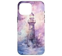 Carcasa para iPhone 16 Pro MAX Colorful Lighthouse Decor For Women and Girls Who Love Ocean