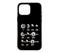 Carcasa para iPhone 16 Pro MAX Colorido Balón de Fútbol Fracciones Aprendizaje