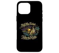 Carcasa para iPhone 16 Pro MAX Comprar el boleto Take The Ride - Sailboat Sunset Adventure
