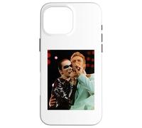 Carcasa para iPhone 16 Pro MAX Concierto de Annie Lennox & David Bowie Freddie Mercury en Vivo