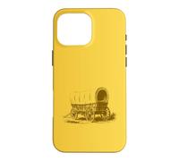 Carcasa para iPhone 16 Pro MAX Conestoga Wagon 1800s Style Vintage Inspired Throwback Vibes