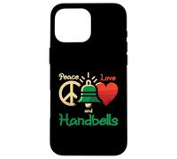 Carcasa para iPhone 16 Pro MAX Conjunto de Timbre de Instrumentos Musicales para Coro de Handbell