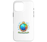 Carcasa para iPhone 16 Pro MAX Conozca su medidor de Profundidad Diseño de Conciencia del océano