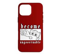 Carcasa para iPhone 16 Pro MAX Conviértete en una Clase ingobernable de Resistencia de Brazo mordedor de Gato