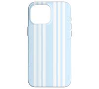 Carcasa para iPhone 16 Pro MAX Cool Blue Vertical Striped Lines Pattern