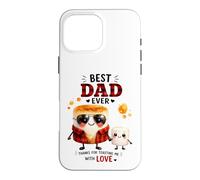 Carcasa para iPhone 16 Pro MAX Cool Marshmallow Dad Ever Paternal Love